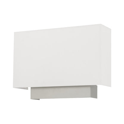 Livex Clark 1 Light ADA Wall Sconce, Brushed Nickel
