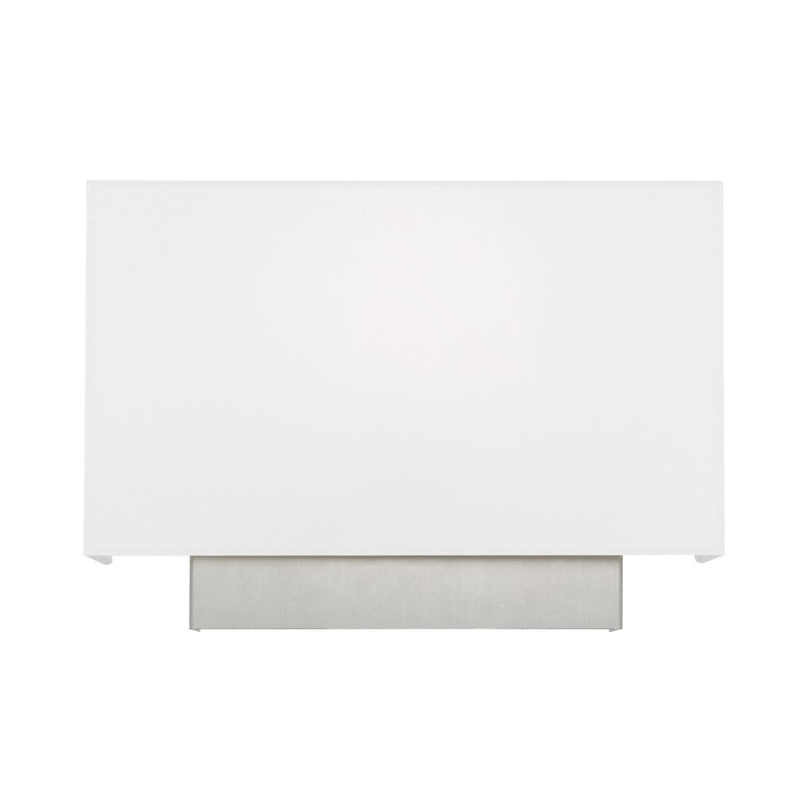 Livex Clark 1 Light ADA Wall Sconce, Brushed Nickel