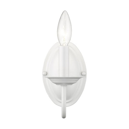 Livex Lighting Williamsburg Wall Sconce in White