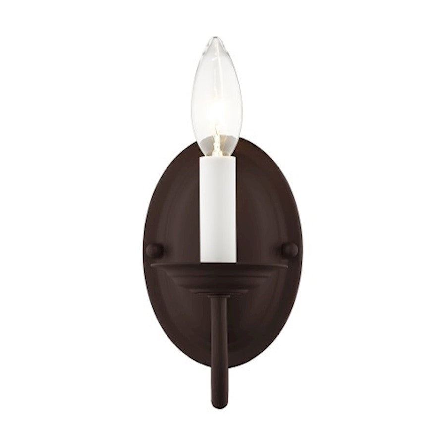 Livex Lighting Home Basics Wall Sconce in Bronze