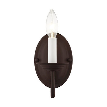 Livex Lighting Home Basics Wall Sconce in Bronze