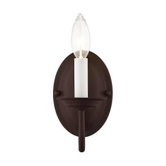 Livex Lighting Home Basics Wall Sconce in Bronze
