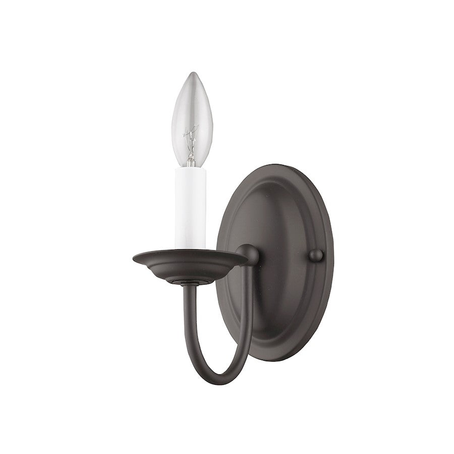 Livex Lighting Home Basics Wall Sconce in Bronze