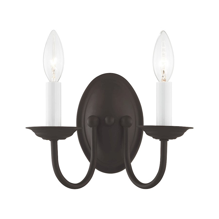Livex Lighting Home Basics Wall Sconce in Bronze