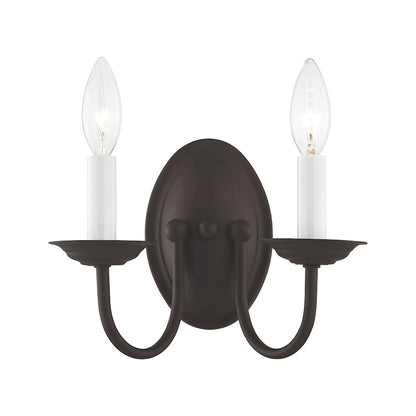 Livex Lighting Home Basics Wall Sconce in Bronze