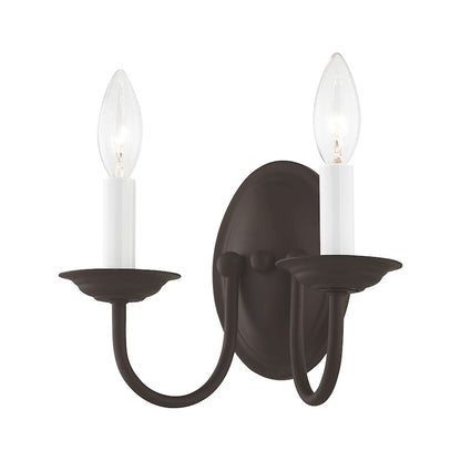 Livex Lighting Home Basics Wall Sconce in Bronze