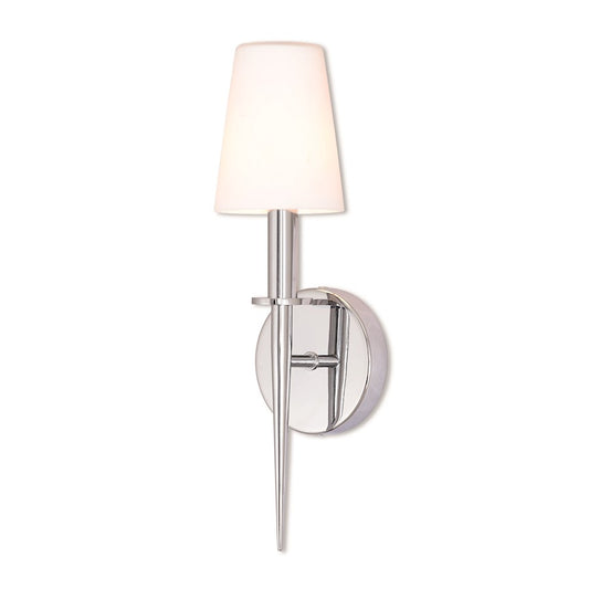 Livex Lighting Witten 1 Light Wall Sconce in Polished Chrome