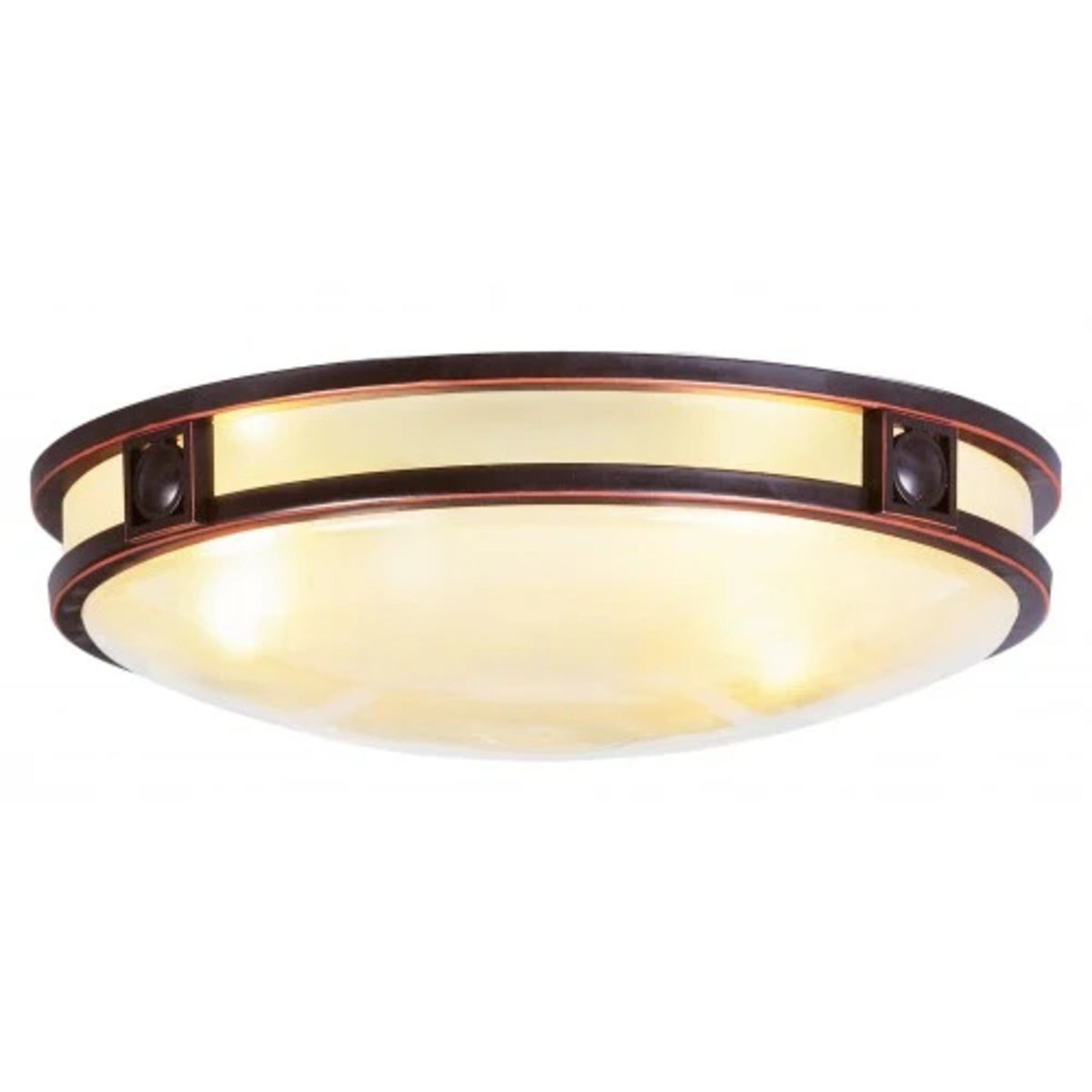 Livex Lighting Titania Ceiling Mount in Olde Bronze