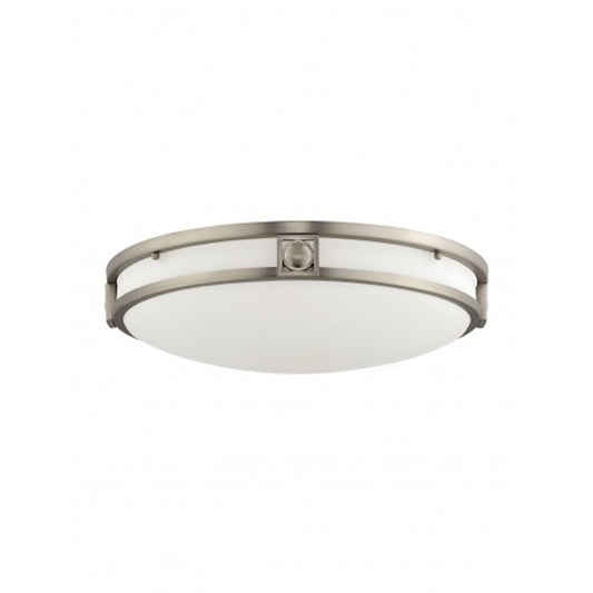 Livex Lighting Titania Ceiling Mount in Brushed Nickel