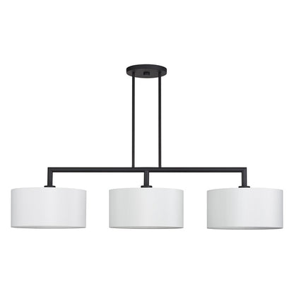 Livex Meridian 3Lt Extra Large Chandelier, Bronze/Off-White