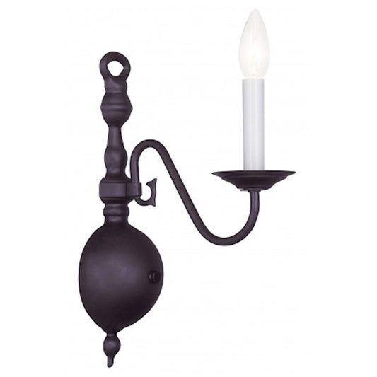 Livex Lighting Williamsburg Wall Sconce in Bronze