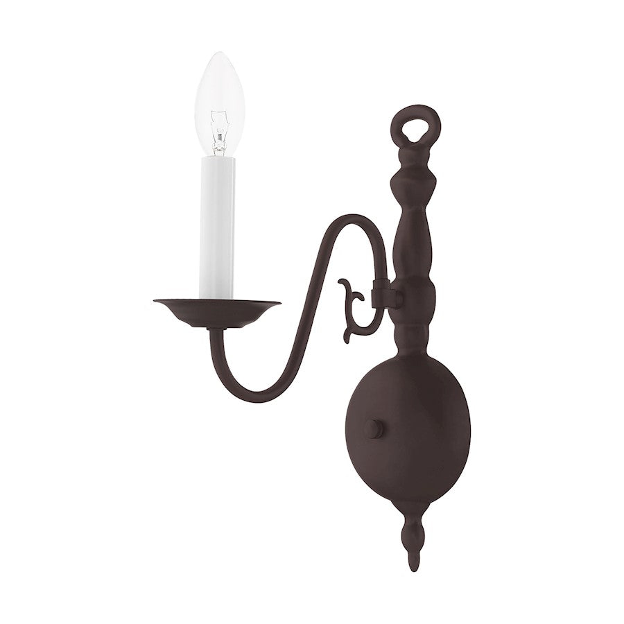 Livex Lighting Williamsburg Wall Sconce in Bronze