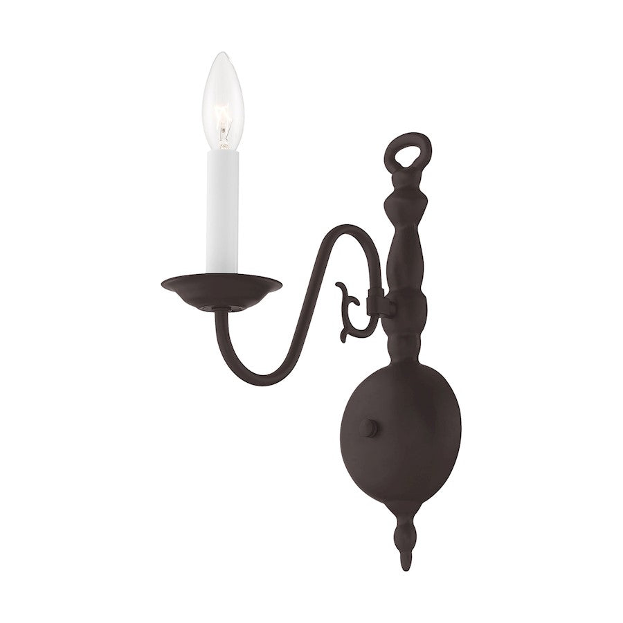 Livex Lighting Williamsburg Wall Sconce in Bronze
