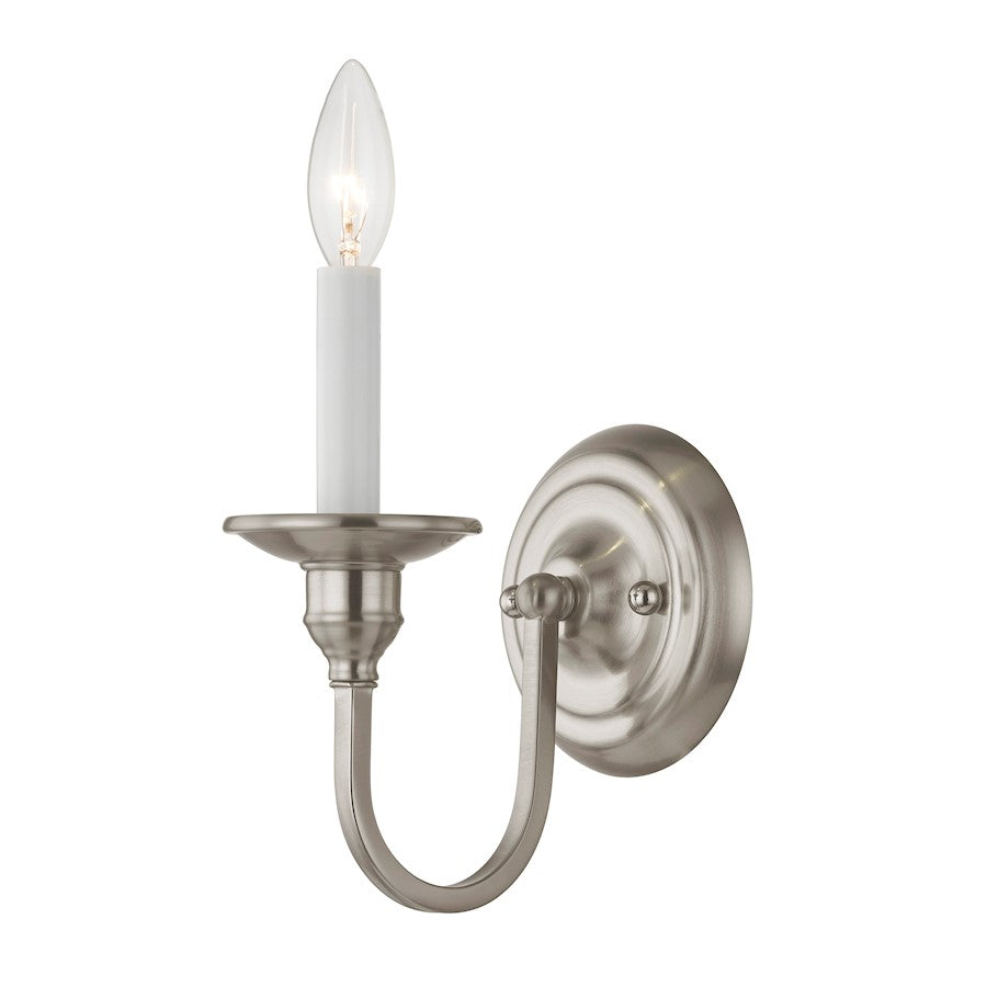 Livex Lighting Cranford Wall Sconce in Brushed Nickel