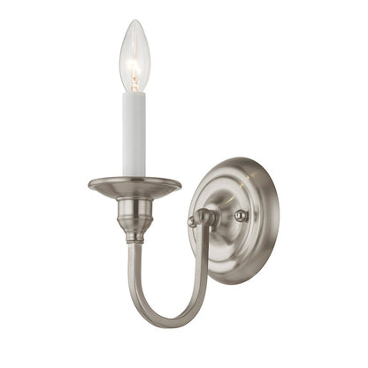 Livex Lighting Cranford Wall Sconce in Brushed Nickel