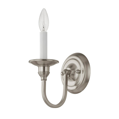 Livex Lighting Cranford Wall Sconce in Brushed Nickel