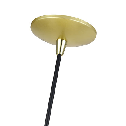 Livex Domma 3Lt Pendant, Gold/Polished Brass/Gold/White