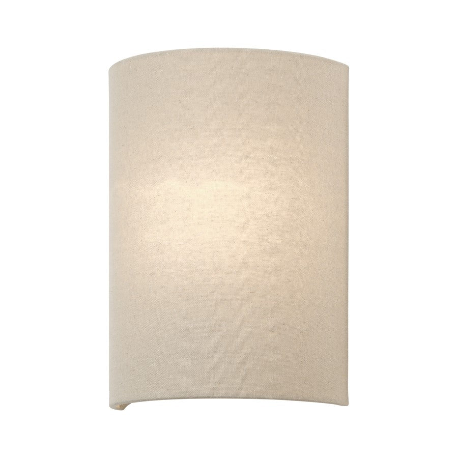 Livex Bellingham 1Lt ADA 11" Sconce, Gold/Parchment Hardback