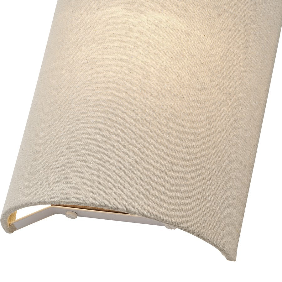 Livex Bellingham 1Lt ADA 11" Sconce, Gold/Parchment Hardback