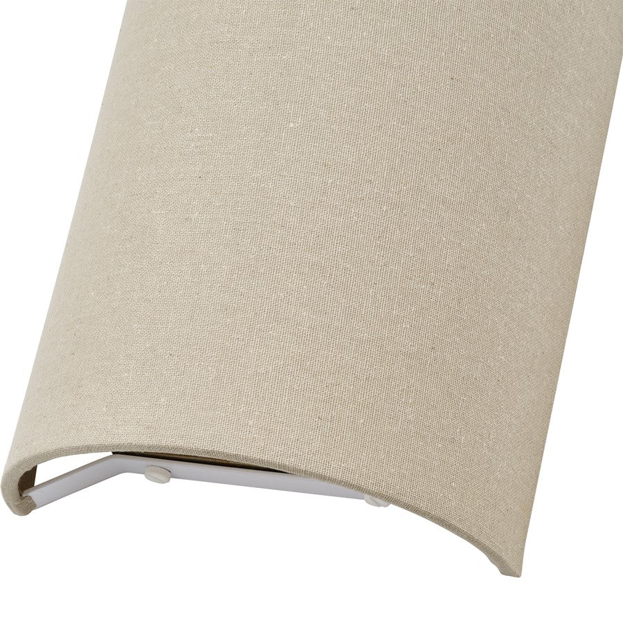 Livex Bellingham 1Lt ADA 11" Sconce, Gold/Parchment Hardback