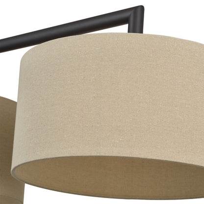 Livex Bellingham 3Lt 14" Chandelier, Bronze/Parchment Hardback