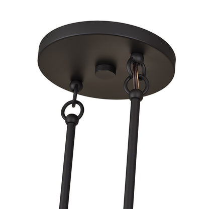 Livex Bellingham 3Lt 14" Chandelier, Bronze/Parchment Hardback