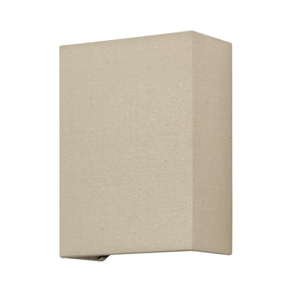 Livex Summit 1Lt ADA Sconce, Bronze/Parchment Hardback/White