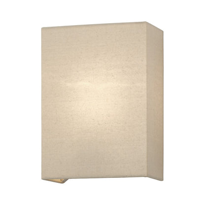 Livex Summit 1Lt ADA Sconce, Gold/Parchment Hardback/White