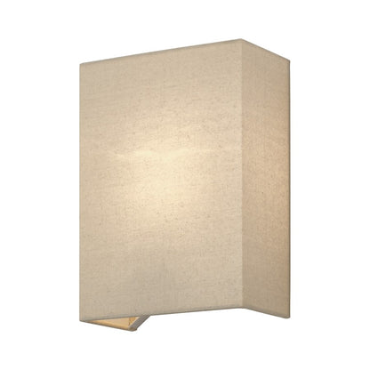 Livex Summit 1Lt ADA Sconce, Gold/Parchment Hardback/White