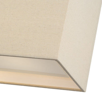Livex Summit 4Lt Large Chandelier, Bronze/Parchment Hardback/White