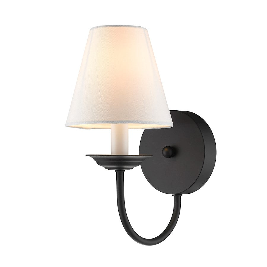 Livex Lighting Mendham Wall Sconce in Black