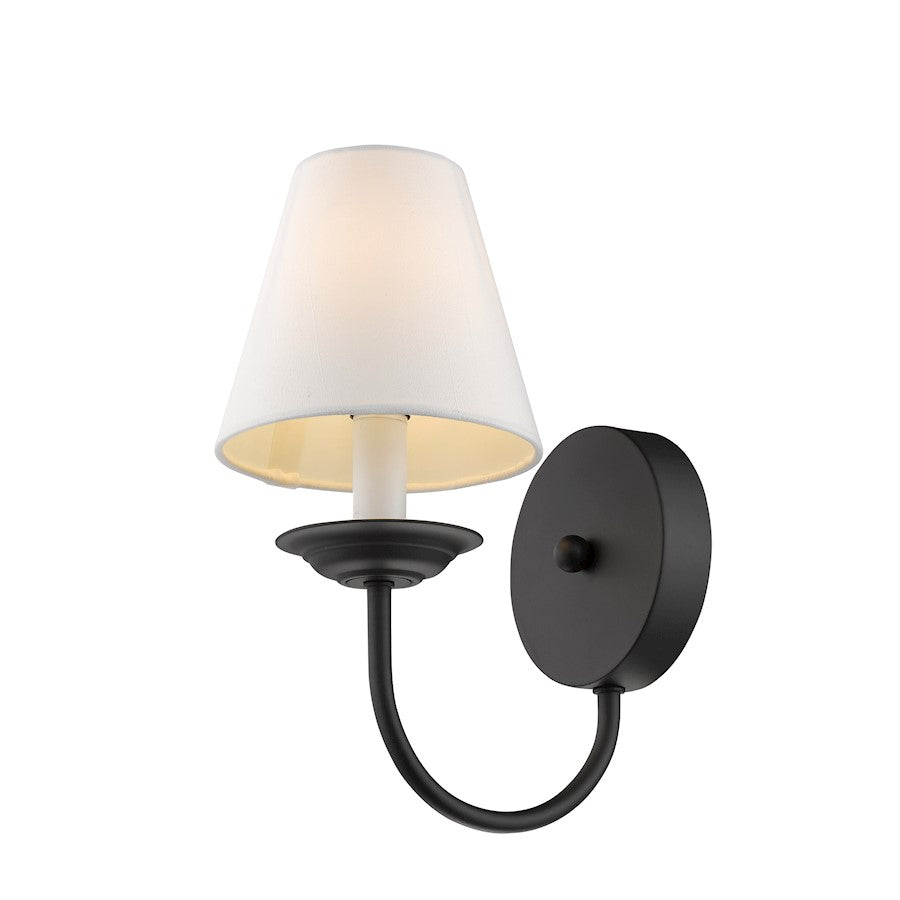 Livex Lighting Mendham Wall Sconce in Black