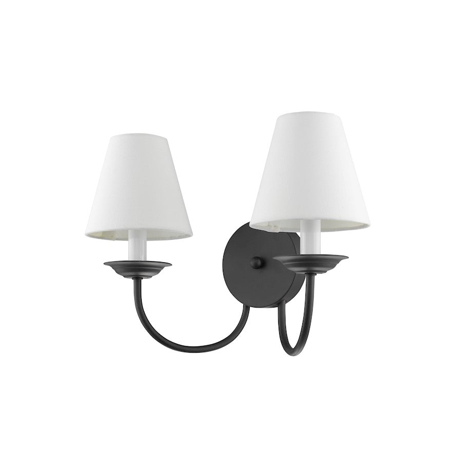 Livex Lighting Mendham Wall Sconce in Black