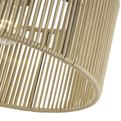 Livex Acordia 1Lt Medium Semi-Flush, Bronze/Gold Polyester