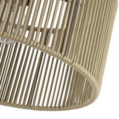Livex Acordia 1Lt Medium Semi-Flush, Bronze/Gold Polyester