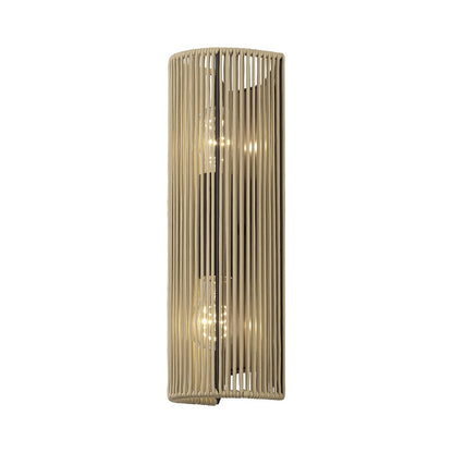 Livex Acordia 2Lt ADA Sconce, Bronze/Venetian Gold Polyester Rope