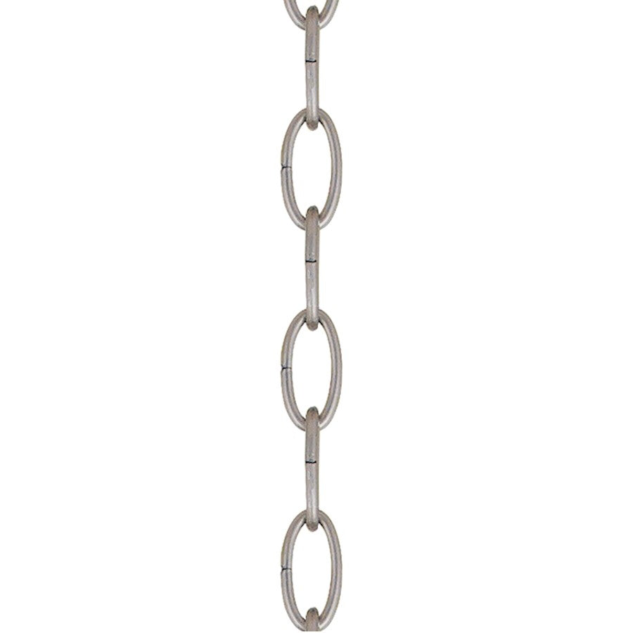 Livex Heavy Duty Decorative Chain, Brushed Nickel