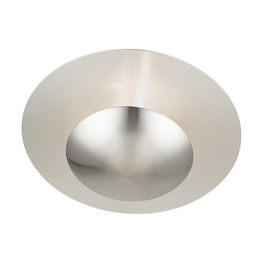 Livex Ventura 2 Light Large Semi-Flush/Wall Sconce, Nickel