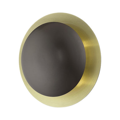 Livex Ventura 2 Lt Med Semi-Flush/Sconce, Bronze/Brass Reflector BP