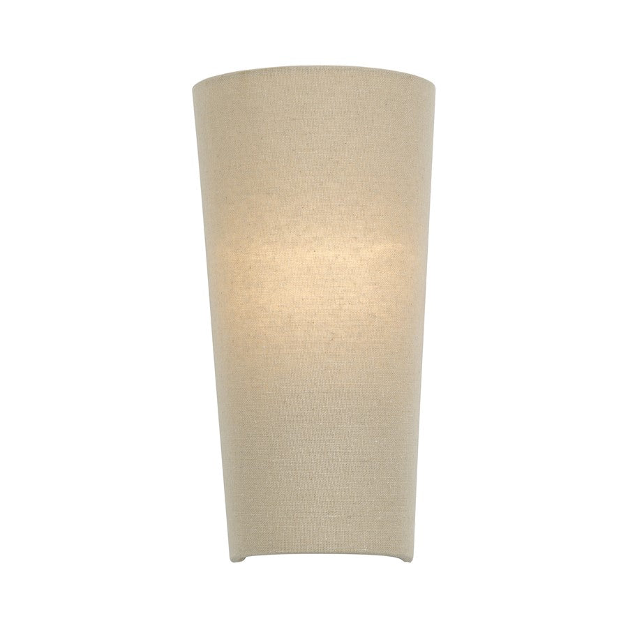 Livex Bellingham 1Lt ADA 5.5" Sconce, Gold/Parchment Hardback