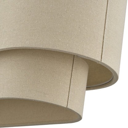 Livex Bellingham 4Lt Large Chandelier, Bronze/Parchment Hardback