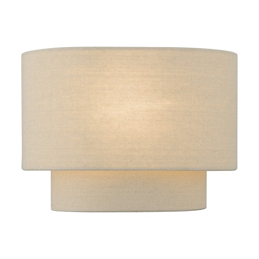 Livex Bellingham 1 Light ADA Sconce, Gold Leaf/Parchment