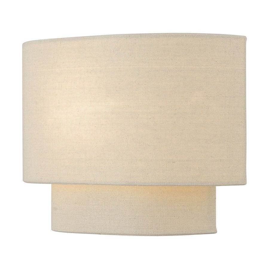 Livex Bellingham 1 Light ADA Sconce, Gold Leaf/Parchment