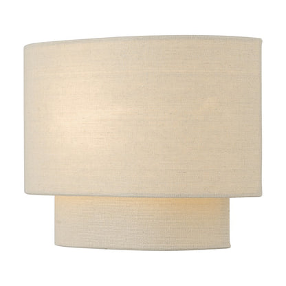 Livex Bellingham 1 Light ADA Sconce, Gold Leaf/Parchment