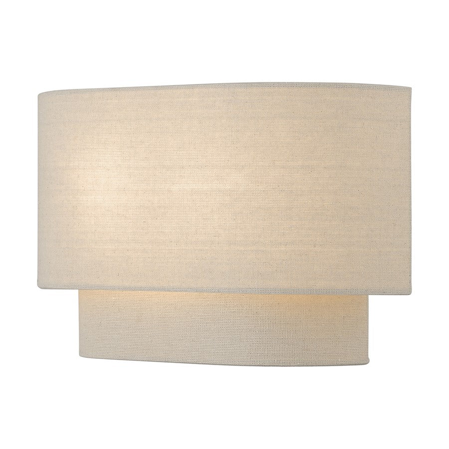 Livex Bellingham 2 Light ADA Sconce, Gold Leaf/Parchment