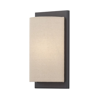 Livex Bellingham 1Lt ADA Sconce, Bronze/Parchment Hardback