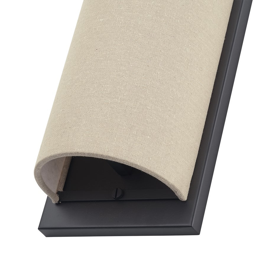 Livex Bellingham 1Lt ADA Sconce, Bronze/Parchment Hardback