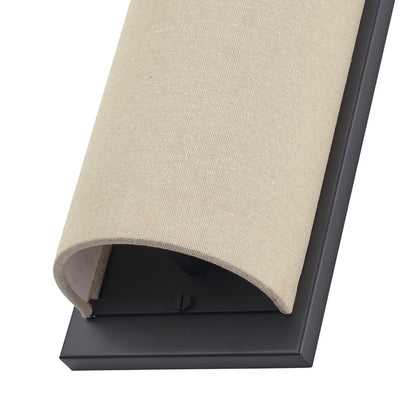 Livex Bellingham 1Lt ADA Sconce, Bronze/Parchment Hardback