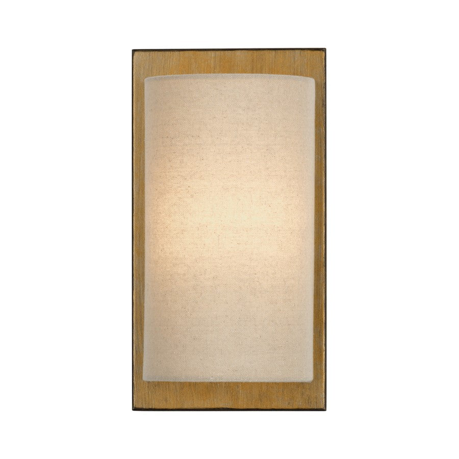Livex Bellingham 1Lt ADA 6" Sconce, Gold/Parchment Hardback - 58890-48
