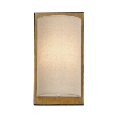 Livex Bellingham 1Lt ADA 6" Sconce, Gold/Parchment Hardback